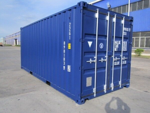 Container 20 Pieds Bleu 1er voyage (Neuf)