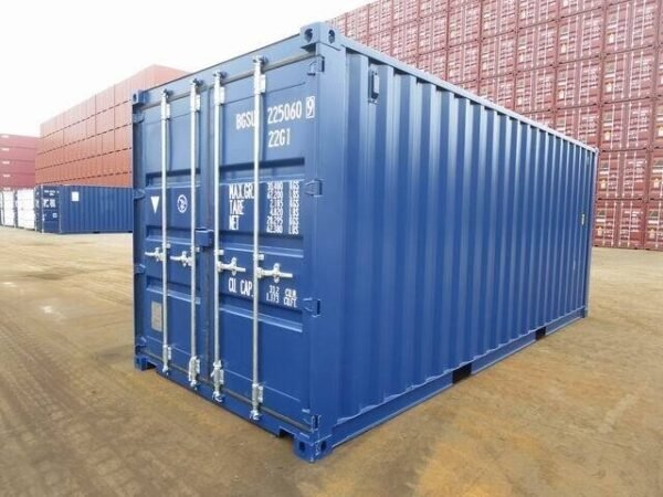 Container 20 Pieds Bleu 1er voyage (Neuf)