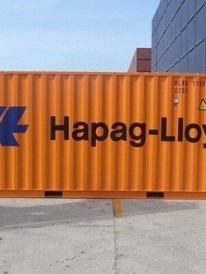 Container 20 Pieds Orange 1er voyage (Neuf)