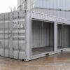 Conteneur de stockage 20 pieds avec portes roulantes