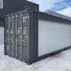 Conteneur de stockage 20 pieds avec grande porte roulante