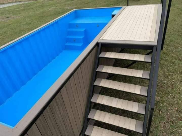Conteneur Piscine 6 m x 2,5 m