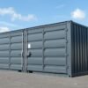 Container de stockage 20 pieds Open Side – Noir